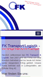 Mobile Screenshot of fk-transporte.com
